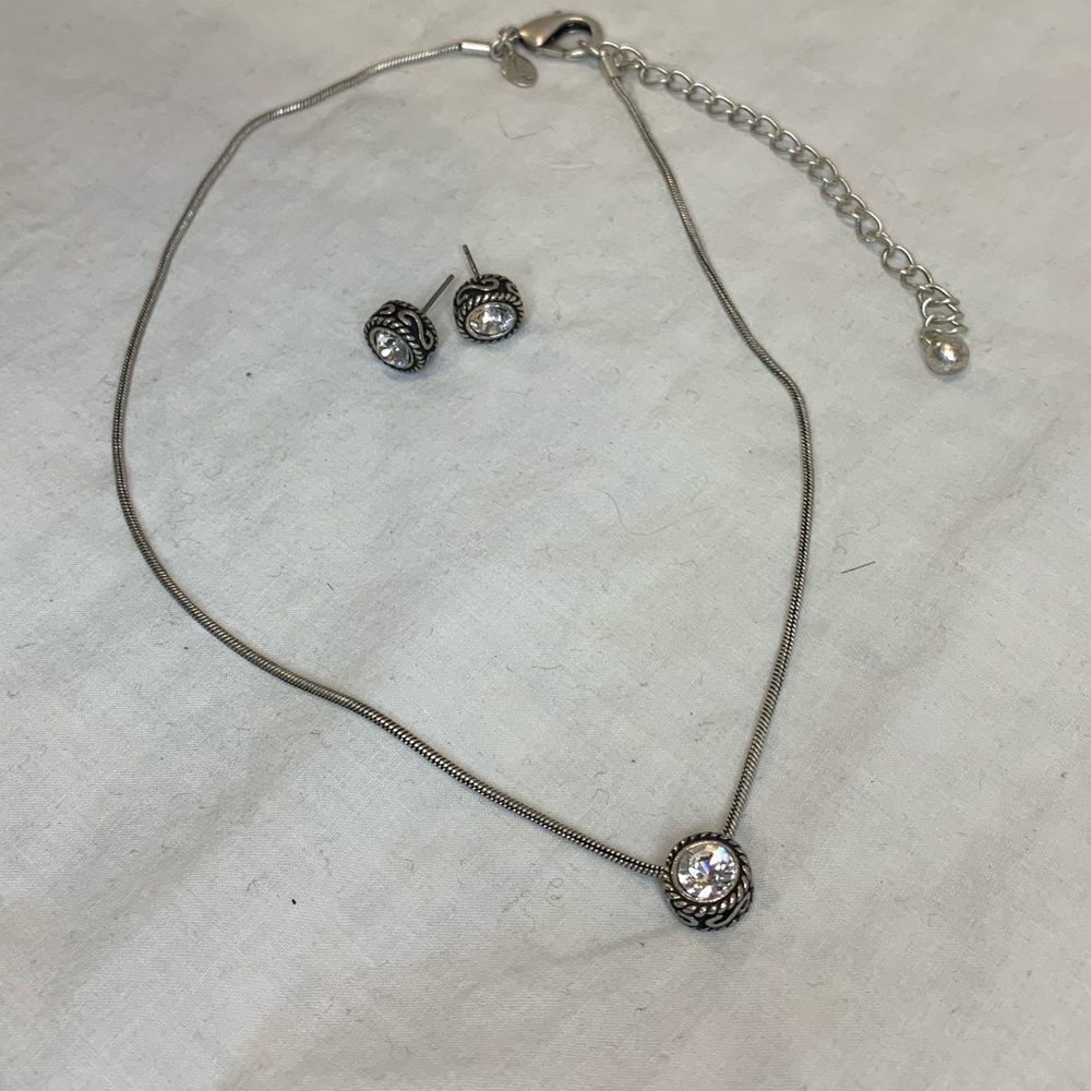 Chico’s earrings and necklace set